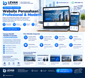 jasa website corporate
