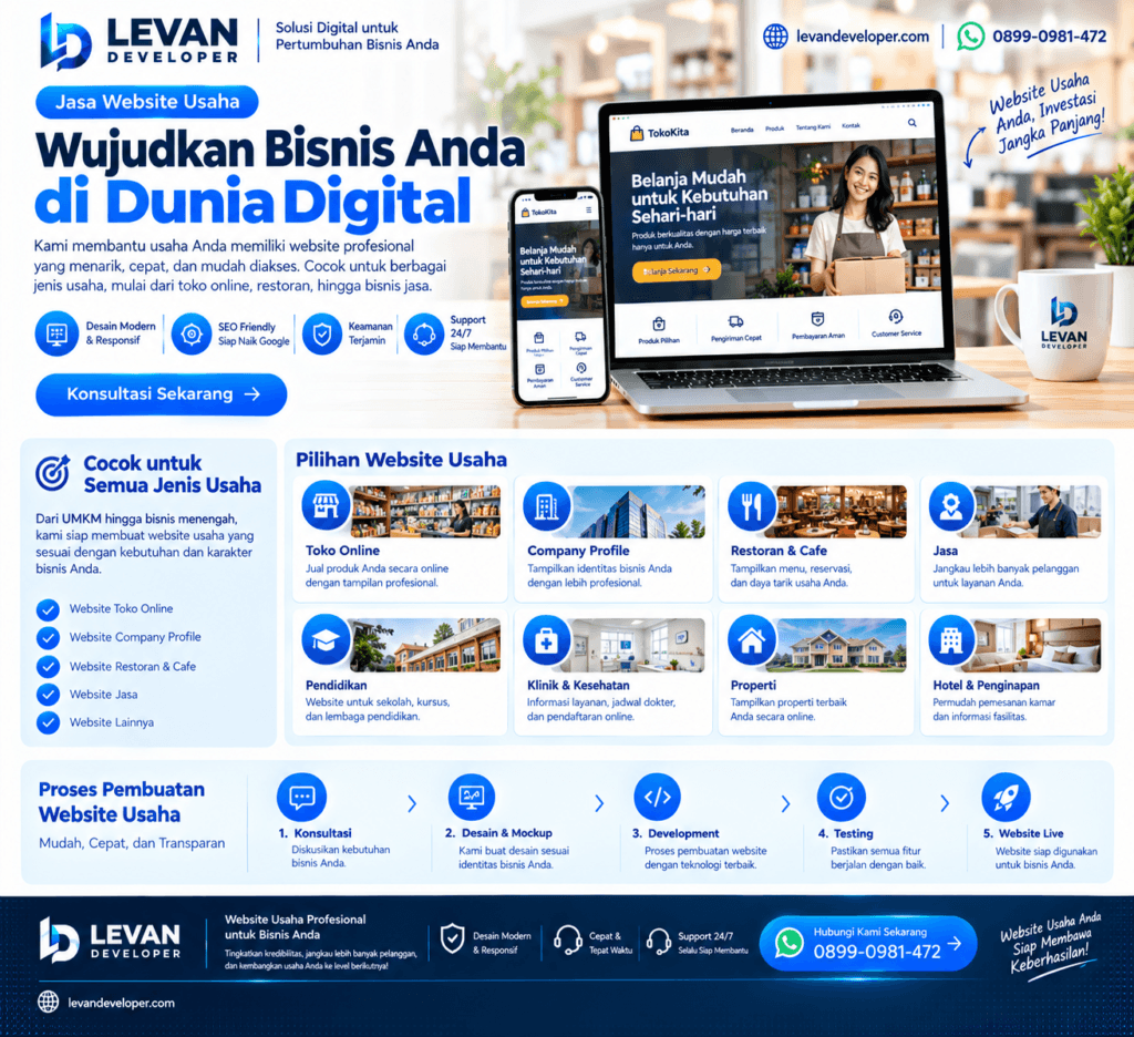 jasa website usaha