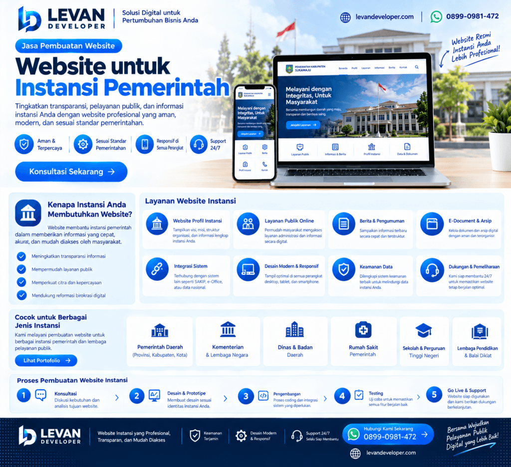 website untuk instansi